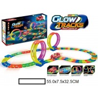 Трек "Glow Tracks" на батар., в кор. 55х7,5х33 см